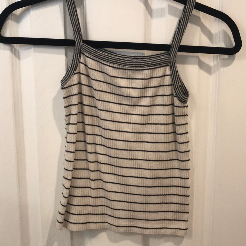 Zara Striped Crop Top